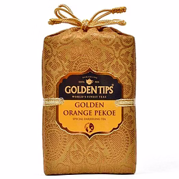 golden tips orange pekoe loose leaves black tea brocade bag (200 gram, 100 cups)