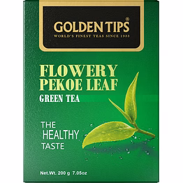 golden tips flowery pekoe loose leaves green tea (200 gram, 100 cups)