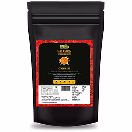 golden tips saffron cardamom ctc exotic chai (50gram-25 cups)
