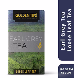 golden tips earl grey loose leaves black tea (100 gm - 50 cups)