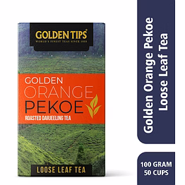 golden tips golden orange pekoe loose leaves tea (100 gram- 50 cups)