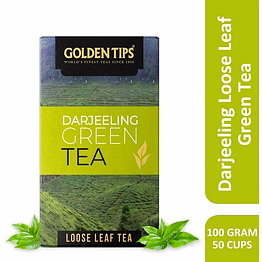 golden tips darjeeling loose leaves green tea (100 gm - 50 cups)