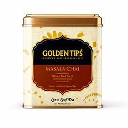 golden tips masala chai authentic spiced tea tin can (200gm - 100 cups)