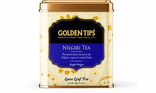 Golden Tips Nilgiri Black Tea Loose Leaves Tin can (100 Gram, 50 cups)