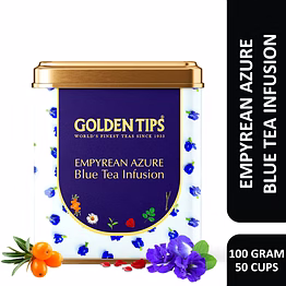golden tips natural blue empyrean azure tea (100gm -50 cups)