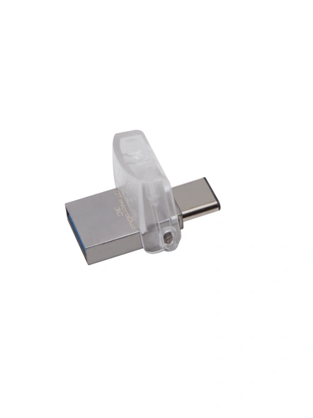 Kingston DataTraveler microDuo 3C Type-C 64GB USB 3.1 (DTDUO3C/64GBIN)-740617243116