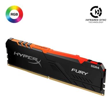 HyperX HX424C15FB3A-8, 8GB 2400MHz DDR4 CL15 DIMM 1Rx8 HyperX FURY RGB-2