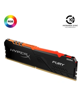 HyperX HX426C16FB3A-8  8GB 2666MHz DDR4 CL16 DIMM 1Rx8 HyperX FURY RGB