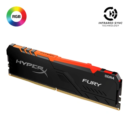 HyperX X426C16FB3A-16  16GB 2666MHz DDR4 CL16 DIMM HyperX FURY RGB  H-3