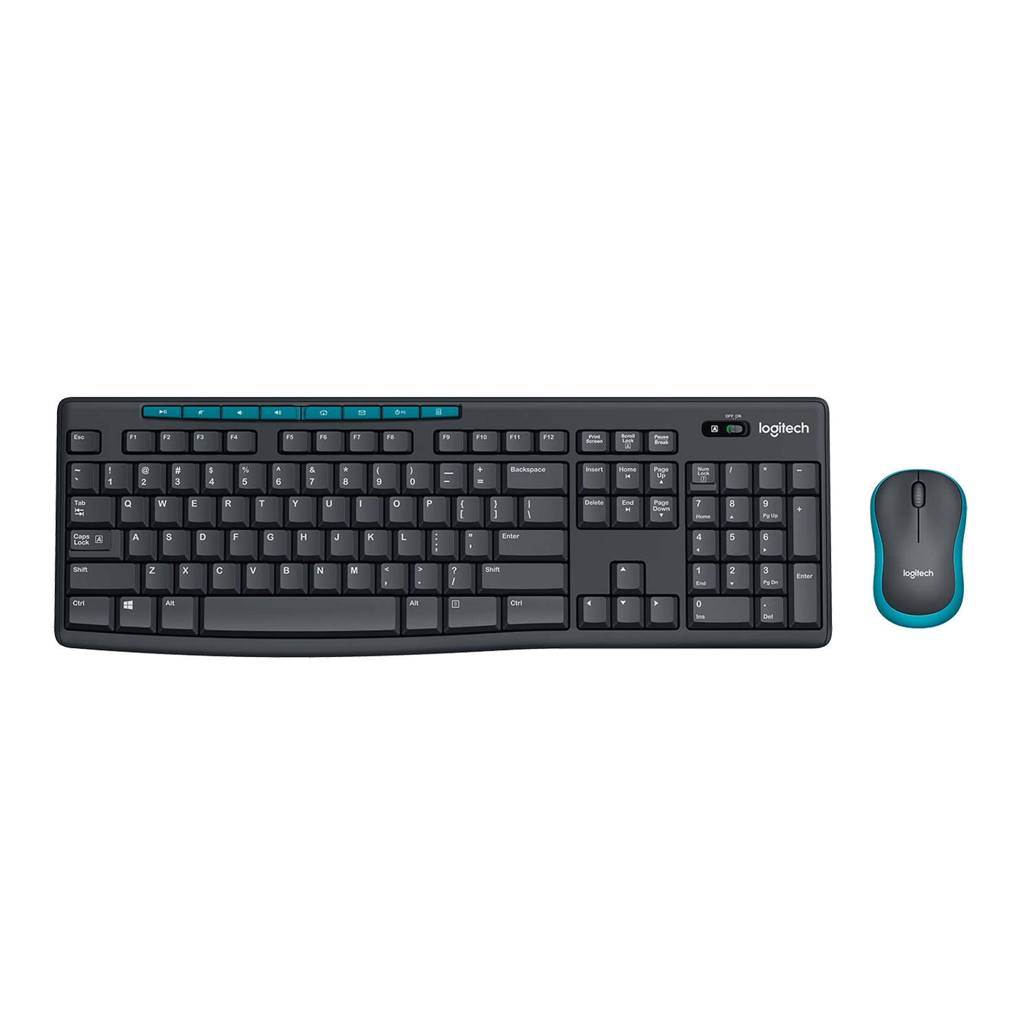 Logitech Mk275 Keyboard &amp; Mouse-Mk275