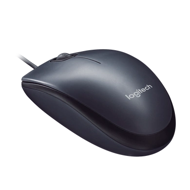 Logitech M90 Wired USB Mouse (Black)-10