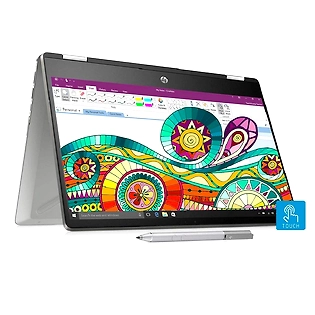 HP Pavilion x360 14-DH1007TU Core i3 10th Gen/4GB RAM/256GB SSD/14 Inches  display/Intel UHD Graphics/Windows 10 Home