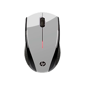HP X3000 Silver Wireless Mouse