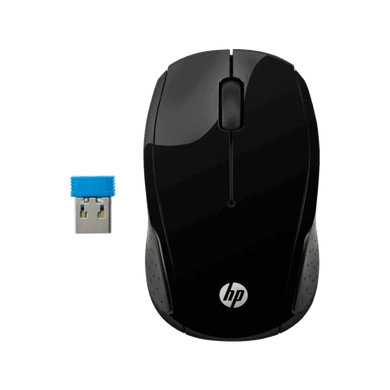 HP 200 Black Wireless Mouse-3