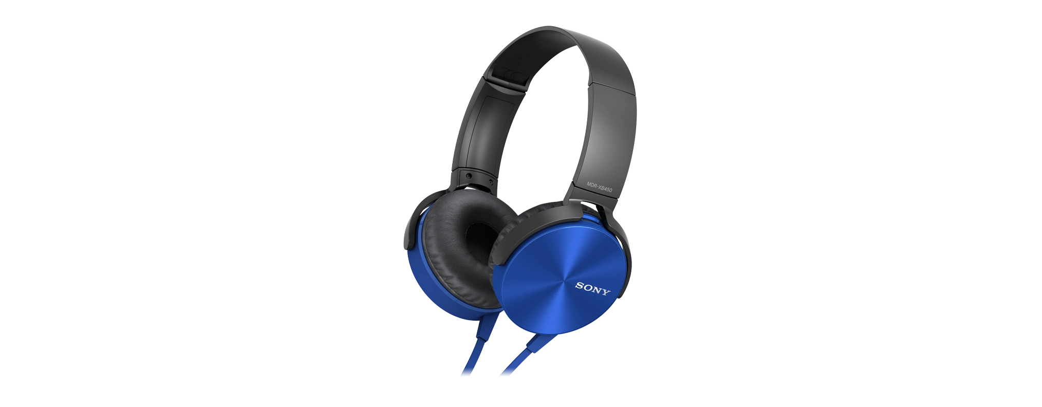 SONY MDR-XB450 HEADPHONES-MDR-XB450-Blue