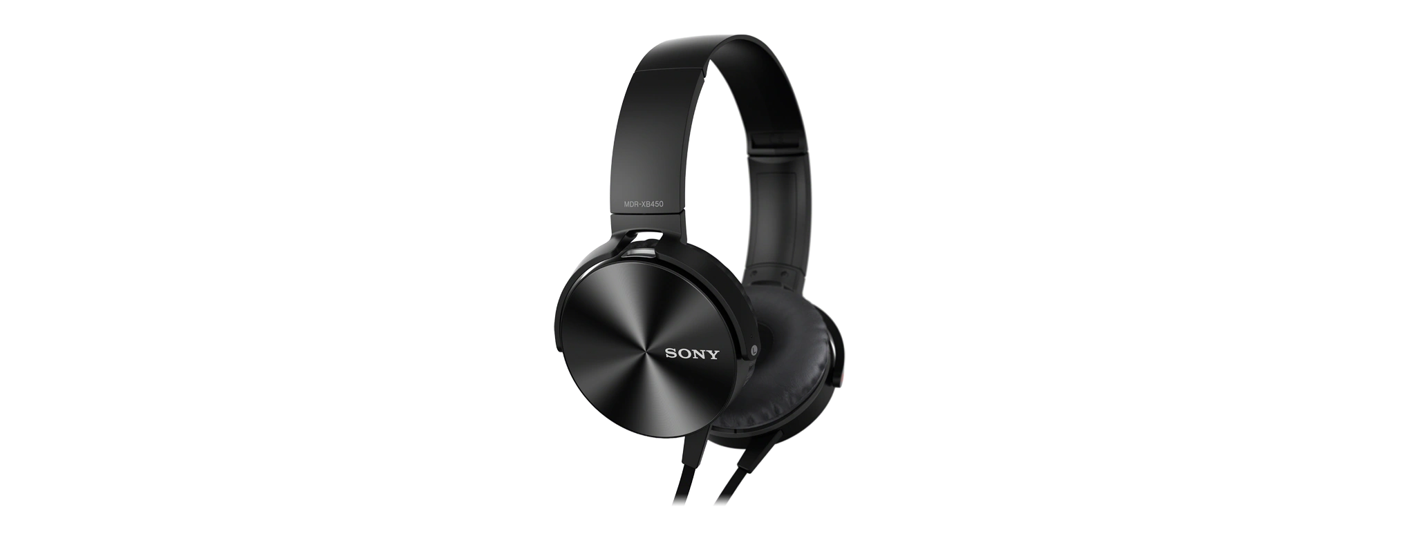 SONY MDR-XB450AP HEADPHONES-MDR-XB450AP-Black