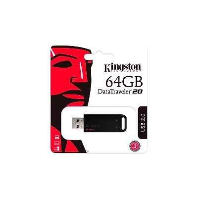 Kingston’s DataTraveler 20 64GB USB (DT20/64GBIN)-740617298260
