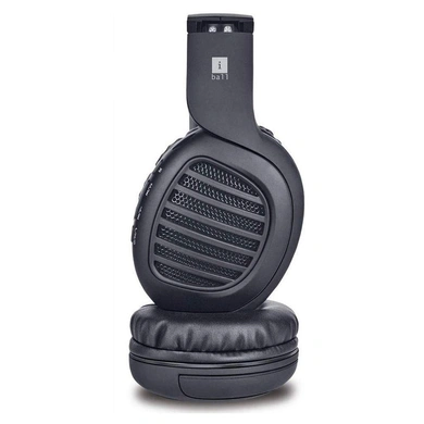 iBall Decibel Bluetooth 5.0 Headphone (Black Edition)-1