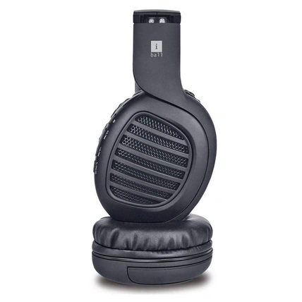 iBall Decibel Bluetooth 5.0 Headphone (Black Edition)-2