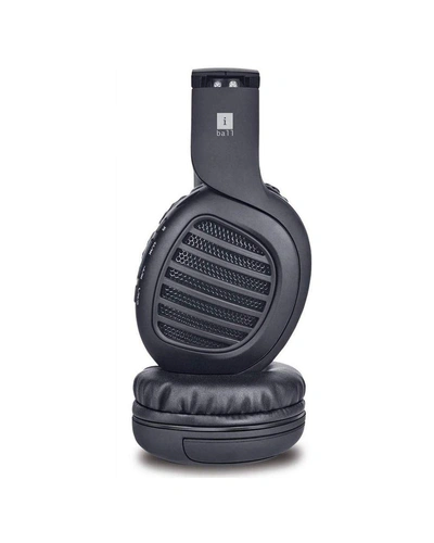 iBall Decibel Bluetooth 5.0 Headphone (Black Edition)-Sku_121221