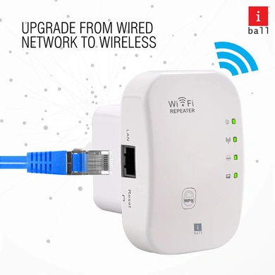iBall iB-WRR312N 300M Wi-Fi Range Extender/Acc-5