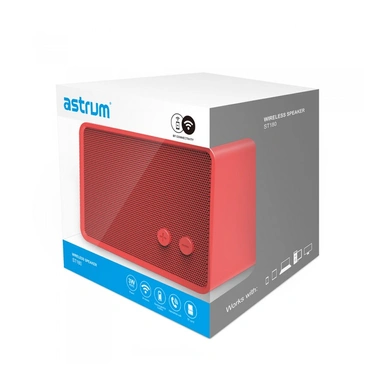 Astrum  ST180/Black/Red/Blue/Gray/Bluetooth Speakers-ST180_Red