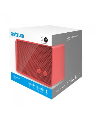 Astrum  ST180/Black/Red/Blue/Gray/Bluetooth Speakers-ST180_Red