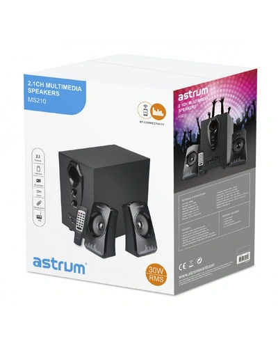 Astrum  ST340/Black + Gery/Wireless Barell Speakers-1
