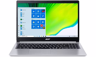 Acer  Aspire 5 Slim A515-44  AMD R5-4500U/8GB/512GB PCIe NVMe SSD/15.6'' FHD-BLK/AMD Radeon Graphics/Windows 10 Home/Pure Silver