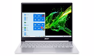 Acer  Swift 3 SF313-52  Core i5-1035G4/8GB/512GB SSD/13.5'' IPS QHD -BLK/Intel Iris Plus Graphics/Windows 10 Home H&S/Sparkly Silver