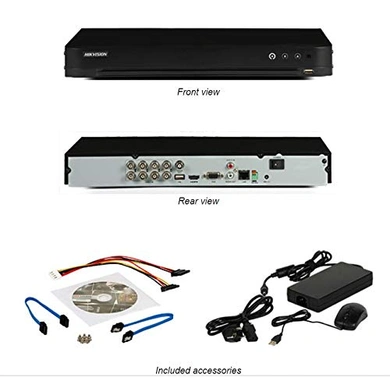 Hikvision  DS-7208HQHI-K2/P  8 channels and 2 HDDs 1U DVR-3