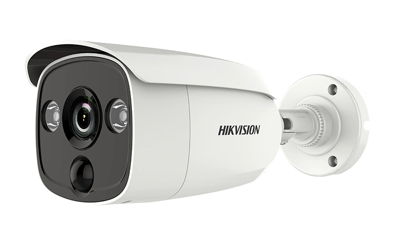 Hikvision  DS-2CE12H0T-PIRLO  5 MP PIR Fixed Bullet Camera-DS-2CE12H0T