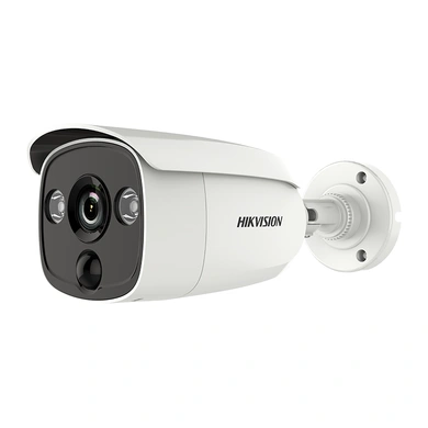 Hikvision  DS-2CE12H0T-PIRLO  5 MP PIR Fixed Bullet Camera-DS-2CE12H0T