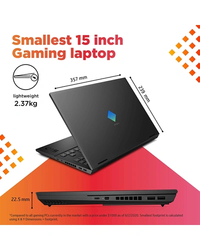 HP OMEN Laptop 15-ek0017TX | 10th Gen i5-10300H | 8GB | 1TB SSD |15.6'' FHD 250 nits dispaly|GTX 1650ti 4GB | Win 10 | RGB 4 Zone Antighosting Keyboard-2