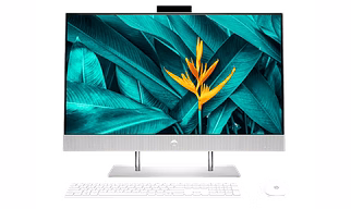 HP AlO 27-dp1117in  PC  Core i5 11th Gen/16GB/1TB SSD/27 inch/Intel Iris Xe Graphics/Windows 10 Home +  MS Office/Natural Silver