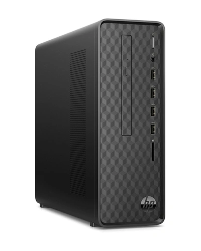 HP Slim S01-pF0306il DT PC ( Core i5- 9400 / 4GB / 1TB / Intel HD Graphics/DOS/  Jet Black-1