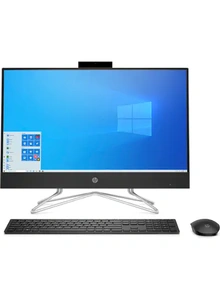 HP AlO 24-dp0817in PC ( Core  i3 -10100T / Win 10 + MSO / 8GB / 512SSD / UMA  Graphics) Natural Silver