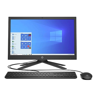 HP AlO 21-b0101in PC ( Cel J4025 / Win 10  / 4GB / 1TB / UMA Graphics ) Jet Black-22T89AA-ACJ
