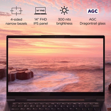 Lenovo Yoga 7i core i7-1165G7/16GB/512GB SSD/14 FHD GL Touch, 300 nits, AGC Dragontrail glass/INTEGRATED INTEL IRIS XE GRAPHICS/Windows 10 Home, OFFICE H&amp;S 2019-10