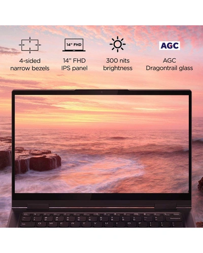 Lenovo Yoga 7i core i7-1165G7/16GB/512GB SSD/14 FHD GL Touch, 300 nits, AGC Dragontrail glass/INTEGRATED INTEL IRIS XE GRAPHICS/Windows 10 Home, OFFICE H&amp;S 2019-1