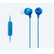 Sony MDR-EX14AP/Ear Headset/Mic/Blue-MDR-EX14AP-Blue-sm