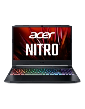 Acer  Nitro 5 AN515-45 R5-5600H / 8 GB DDR4 3200MHz / 256GB PCIe NVMe SSD + 1TB 7.2K / 15.6" FHD IPS 144Hz slim bezel LCD / 4GB NVIDIA® GeForce RTX™ 3050 / Windows 10 / Shale Black