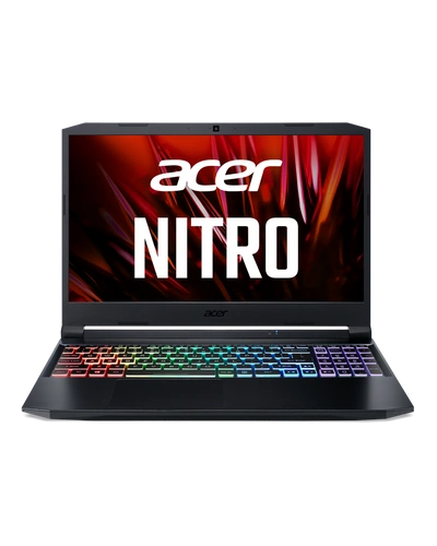 Acer  Nitro 5 AN515-45 R5-5600H / 8 GB DDR4 3200MHz / 256GB PCIe NVMe SSD + 1TB 7.2K / 15.6&quot; FHD IPS 144Hz slim bezel LCD / 4GB NVIDIA® GeForce RTX™ 3050 / Windows 10 / Shale Black-NH-QCLSI-001
