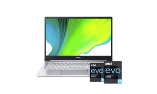 Acer  Spin 3 SP313-51N Core i5-1135G7 / 8GB LPDDR4X / 512GB PCIe NVMe SSD / 13.3" WQXGA IPS SlimBezel touch w/Active Stylus /  Intel