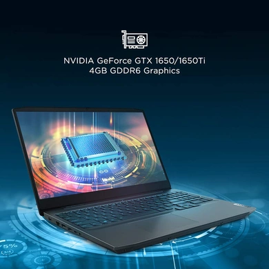 Lenovo  Ideapad Gaming 3  RYZEN 7-4800H / 16GB / 512GB SSD / 15.6 FHD IPS AG-120 Hz, 250 nits / NVIDIA® GEFORCE® GTX 1650 (4GB GDDR5) / Windows 10 Home + Blue LED Backlit, English /-1