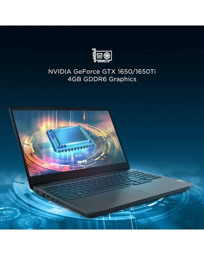 Lenovo  Ideapad Gaming 3  RYZEN 7-4800H / 16GB / 512GB SSD / 15.6 FHD IPS AG-120 Hz, 250 nits / NVIDIA® GEFORCE® GTX 1650 (4GB GDDR5) / Windows 10 Home + Blue LED Backlit, English /-1