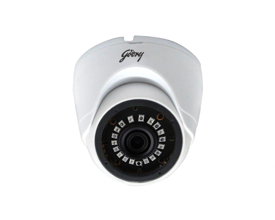 Godrej STU-IPD25IR2.8M-1080PA / 2MP IP 2.8mm IP Metal Dome Camera with 
Built in Audio-46171610SD00961