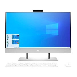 HP AIO  24-dp0813in  PC ( Core  i5 -1035G1 /  8GB / 1 TB + 256GB SSD /23.8 inches FHD/ Intel UHD Graphics/ Windows 10 + MSO /  Natural Silver