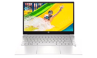 HP Pavilion 14-dv0543TU* 11th Gen i5-1135G7 / 8GB / 512 GB SSD / 14" FHD Narrow Bezel/ Natural silver / Intel Iris Xe Graphics / Windows 10 Home +  MSO H & S 2019 / Backlit KBD, Alexa built-in, 1.41kg