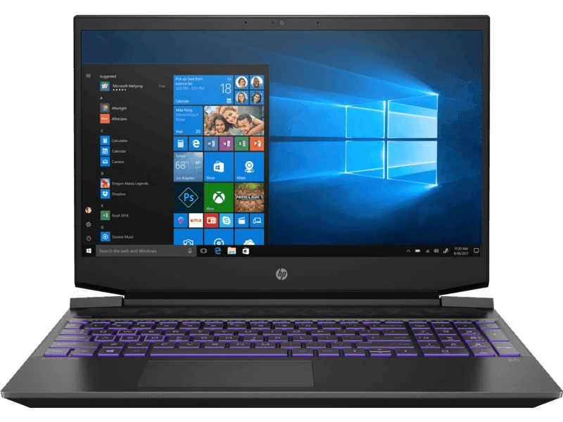 HP Pavilion Gaming 15-ec2076AX Ryzen 7 5800H / 16GB / 512GB SSD / 15.6&quot; IPS FHD 300nits 144Hz AntiGlare / RTX 3050 4GB / Windows 10 Home +  MSO H &amp; S 2019 / Ultra Violet Backlit-471C4PA